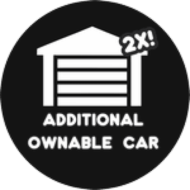 2× Additional Ownable Car