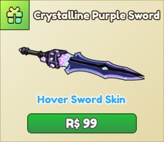 Crystalline Purple Sword