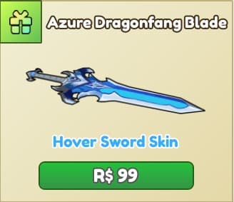 Azure Dragonfang Blade