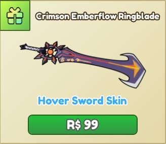 Crimson Emberflow Ringblade