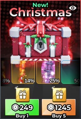 Gamepass Christmas Crate 5x — Fish It