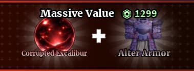 Corrupted + Alter Armor