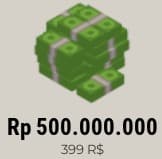 Cash 500 Juta