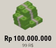 Cash 100 Juta