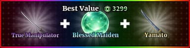 True Manipulator + Blessed Maiden + Yamato