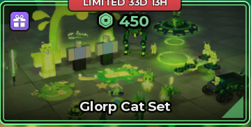 Gamepass Glorp Cat Set — Evade