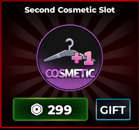 Second Cosmetic Slot